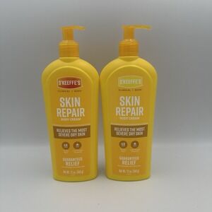 O'Keeffe's Clinical Skin Repair Body Cream Lotion Severe Dry Skin Relief